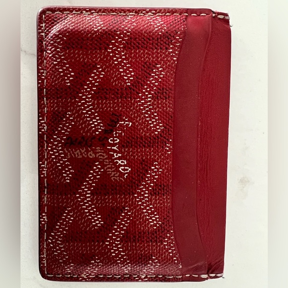 Authentic Goyard Card Holder - Picture 8 of 9